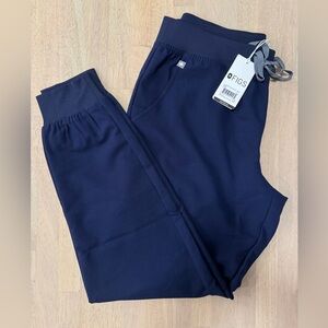 NWT - Figs Zamora Jogger Scrub Pants in Navy, Size M